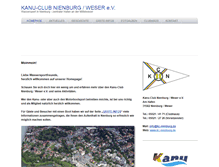 Tablet Screenshot of kc-nienburg.de